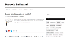 Desktop Screenshot of marcelo.sabbatini.com